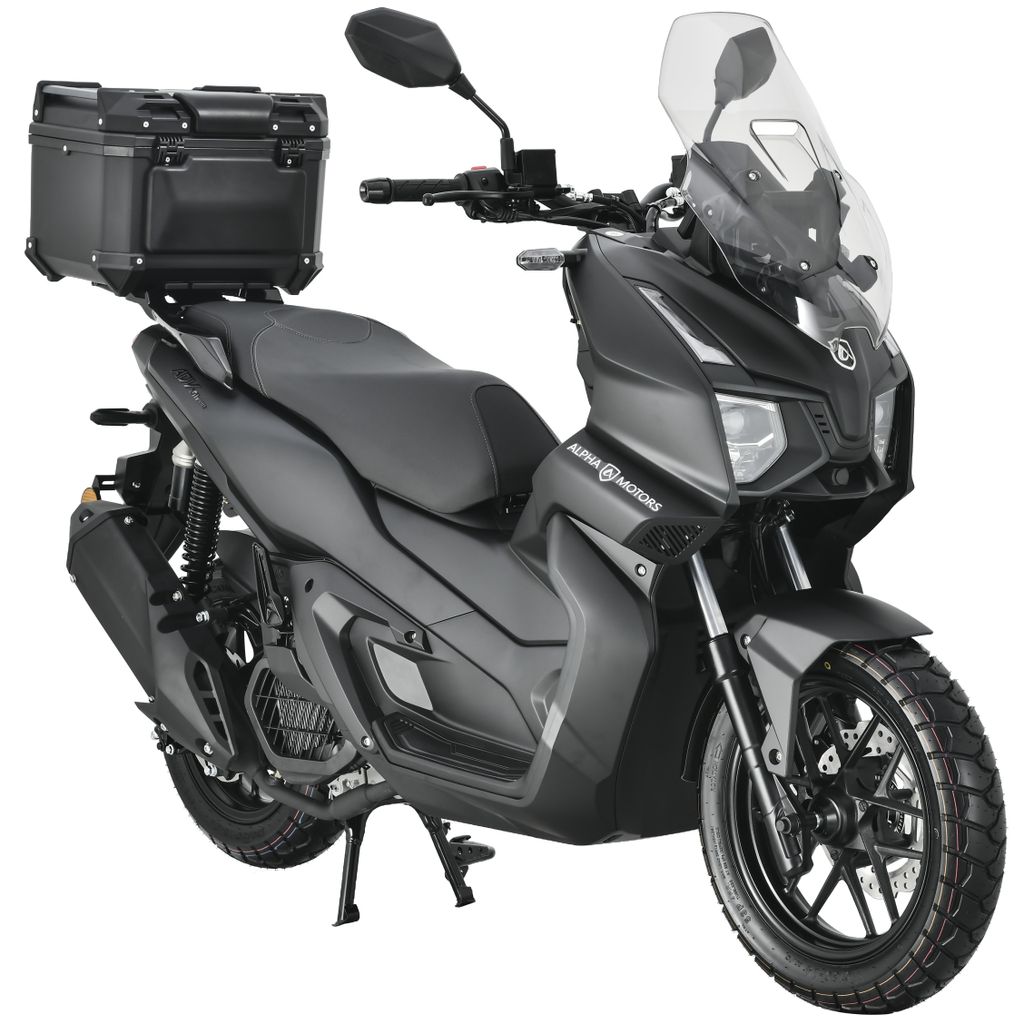 Motorroller ADV X-treme 125 ccm 85 km/h EURO 5+ schwarz Produktbild 