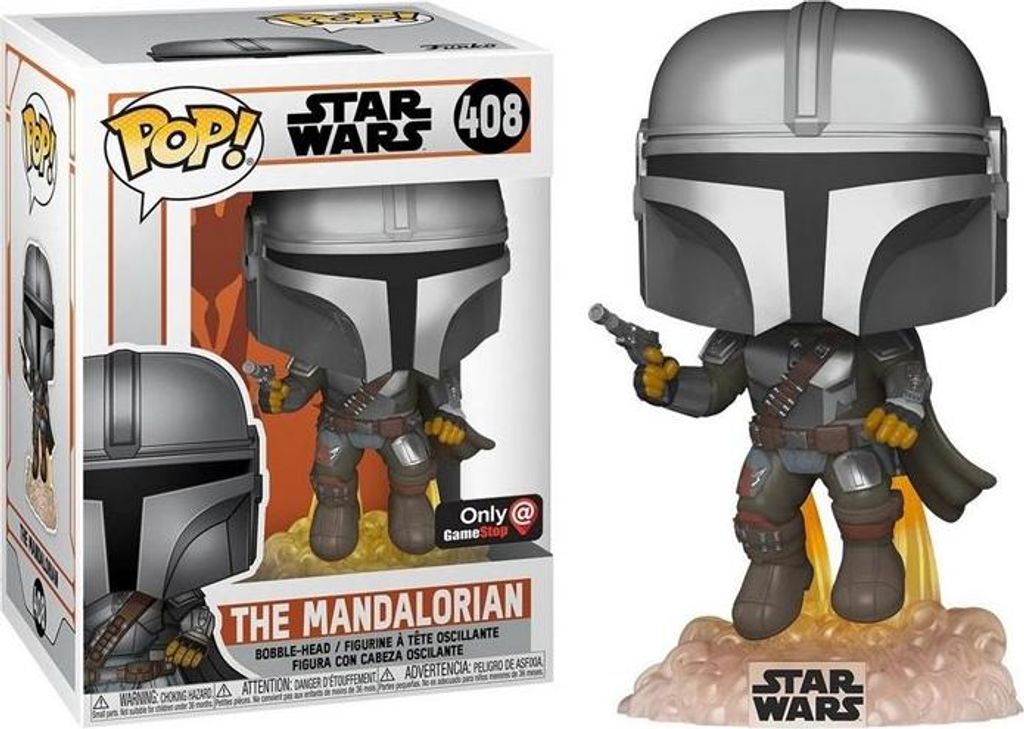 Figurine Funko POP Star Wars 408 the Mandalorian Special Image du produit 