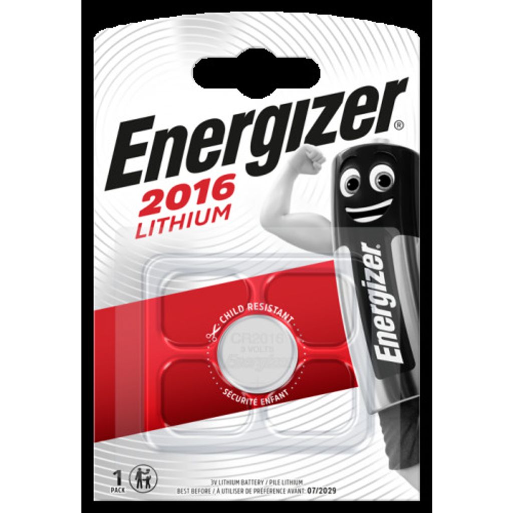 Energizer Lithium 3V CR2016 Batterie