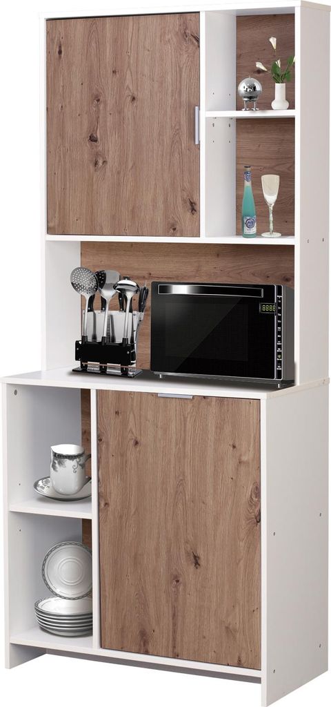Küchenschrank Malin Weiß Artisaneiche