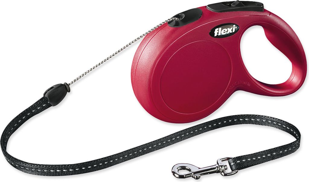 flexi New Classic S Seil 8 m rot Produktbild 