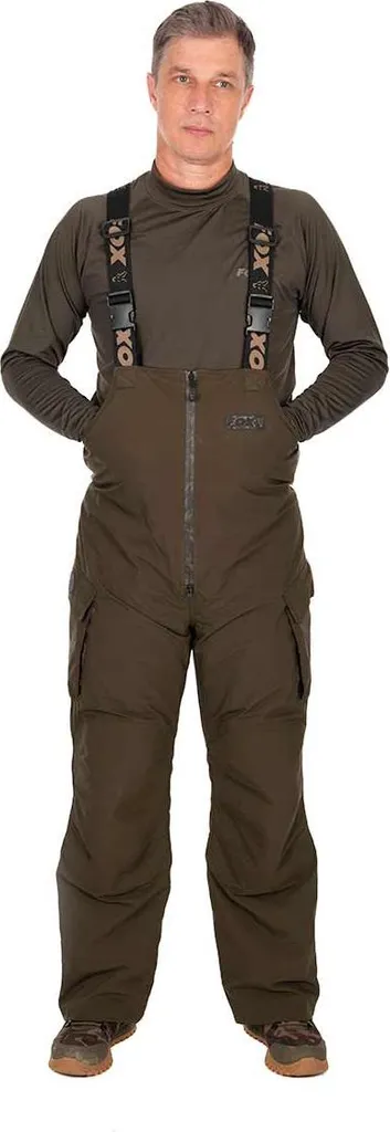 Fox Salopette Anti-Froid Khaki Sherpa Tec Pantalon Étanche Taille XL - 3