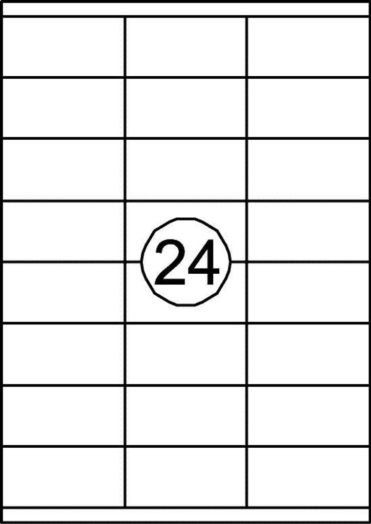 Quantore - Etikett 70x35mm 2400 Stück