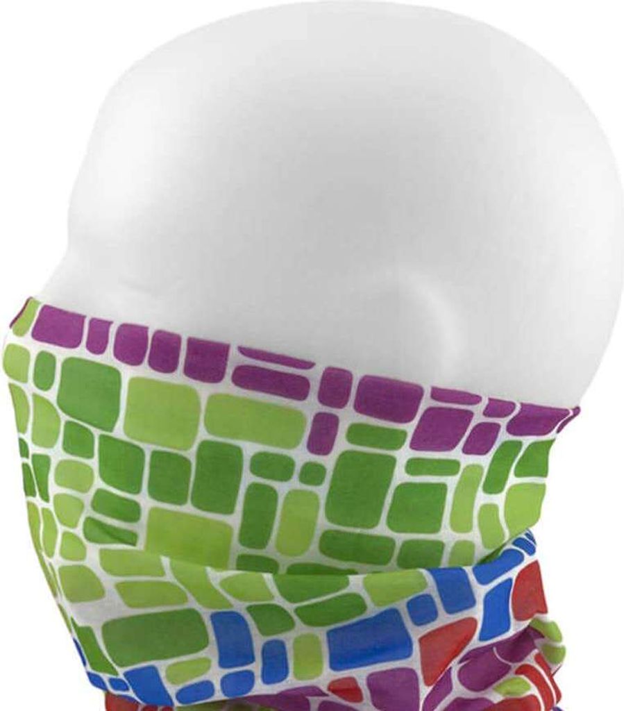 Oblique Unique Multifunktionstuch Schlauchtuch Halstuch Motorrad - Colorful World