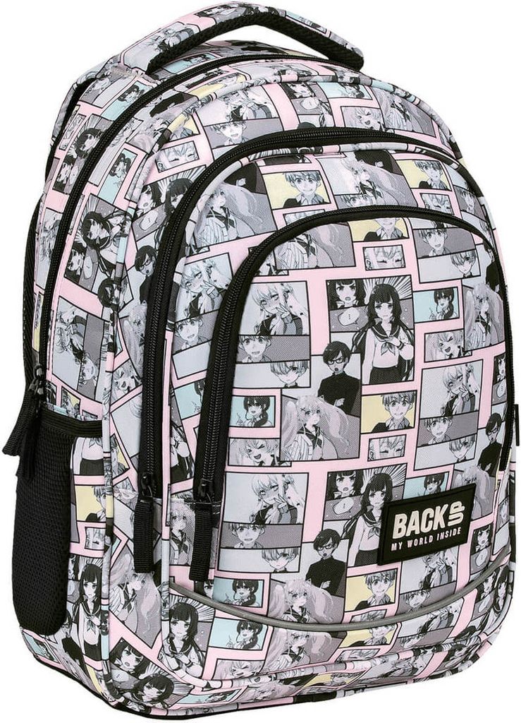 BackUp, Plecak młodzieżowy Komiks Anime Manga Pastel, 1 Obrázok produktu 