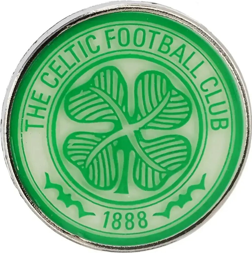Celtic FC - Wappen - Abzeichen - Metall BS2848 (Einheitsgröße) (Grün)