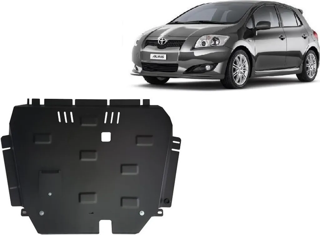 Protection moteur Toyota Auris acier 2mm - Résistance et Anticorrosion