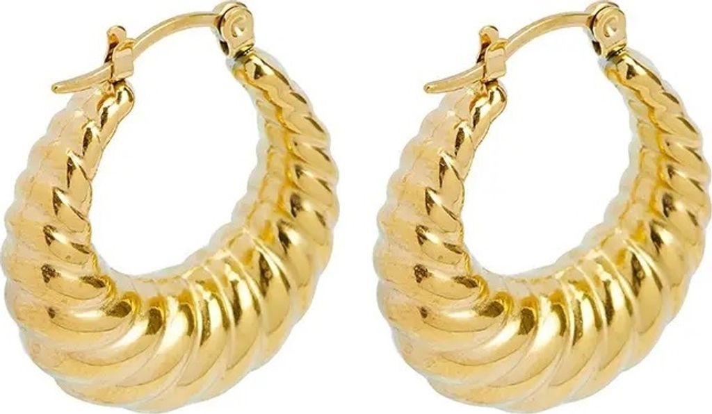Elegante Ohrringe Larisa in Gold - Perfekt für Empfindliche Haut KP28738