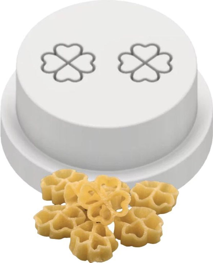 Matrize POM Quadrifoglio (Kleeblatt, Glücksklee) für Philips Pastamaker Avance / 7000er
