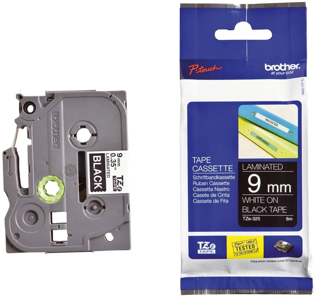 Brother Nastro per etichettatura laminato lucido