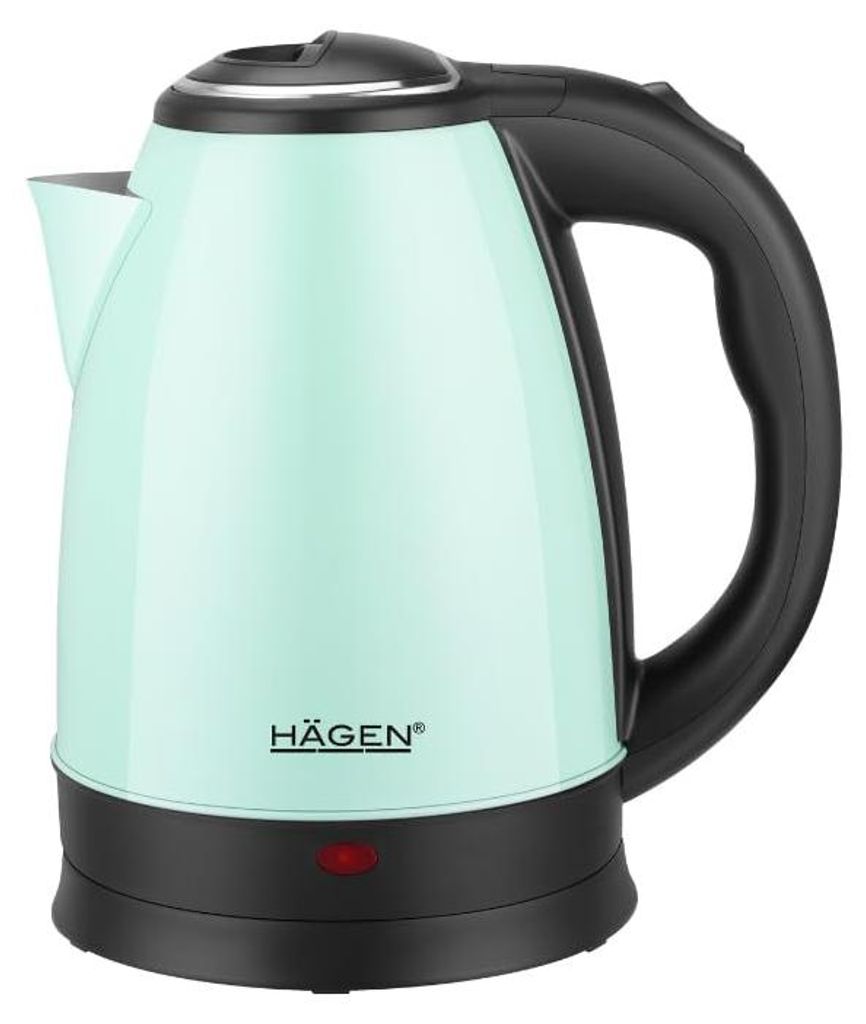 Hagen, Compacte elektrische waterkoker van roestvrij staal, Productafbeelding 