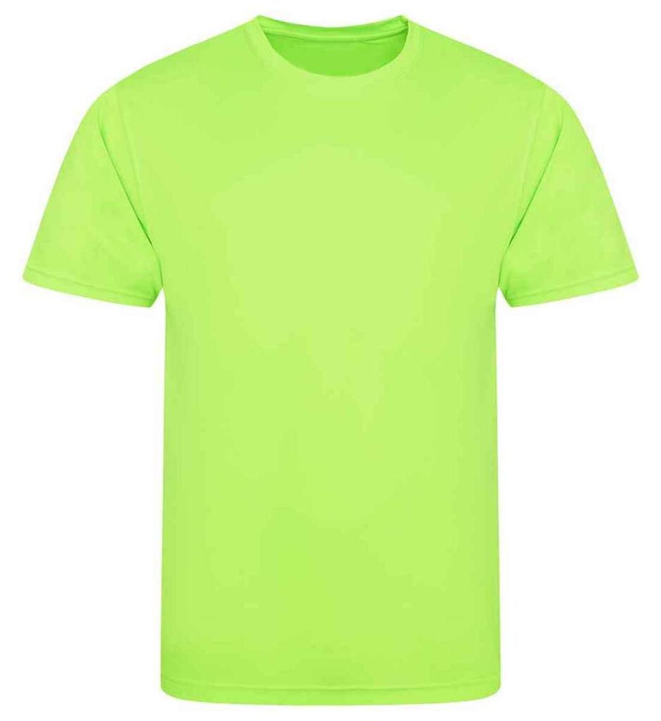 Just Cool - T-Shirt für Herren/Damen Uni, Glatt LT4553 (XXL) (Leuchtend Grün)