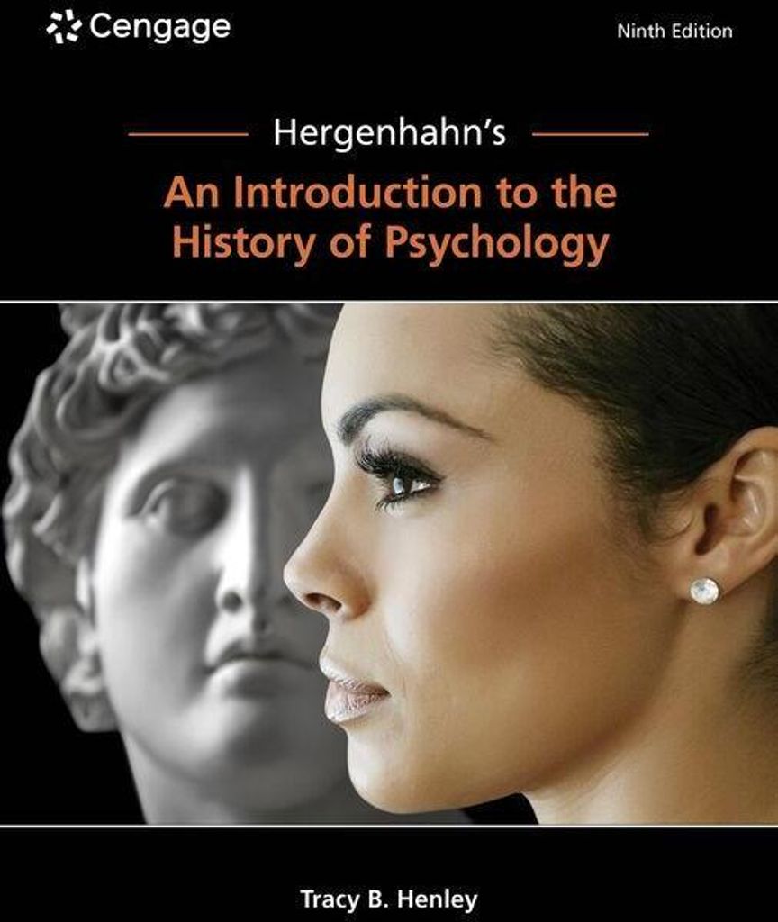 Hergenhahn's an Introduction to the History of Psychology