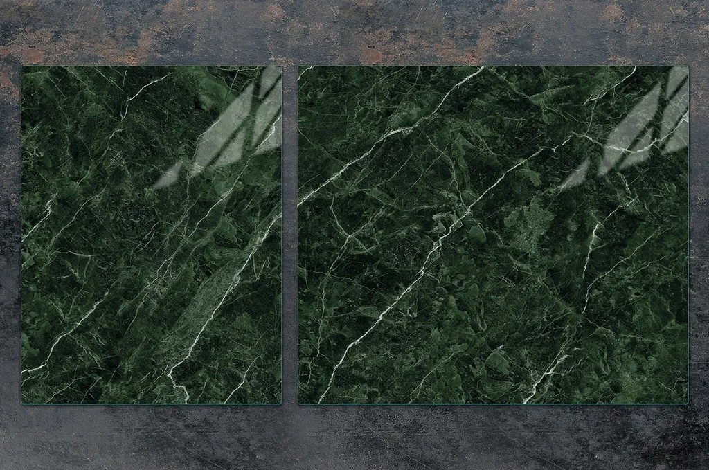 Copriforno Marmo Verde 100x52 in Ceramica e Vetro | Design Elegante - 3