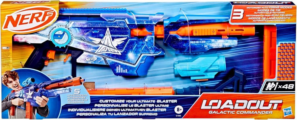 Hasbro Nerf Loadout Comandante Galattico Blaster Immagine del prodotto 
