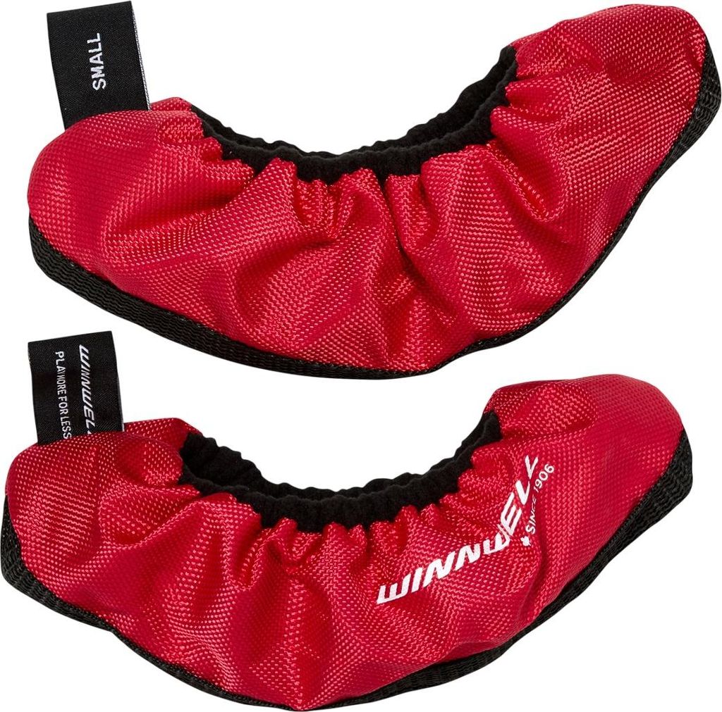 WINNWELL Kufenstrumpf PREMIUM Junior (1-5) : Rot Farbe: Rot