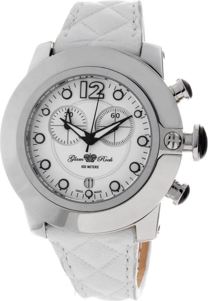 Orologio Glam Rock GR32153P - Eleganza Bianca per la Città