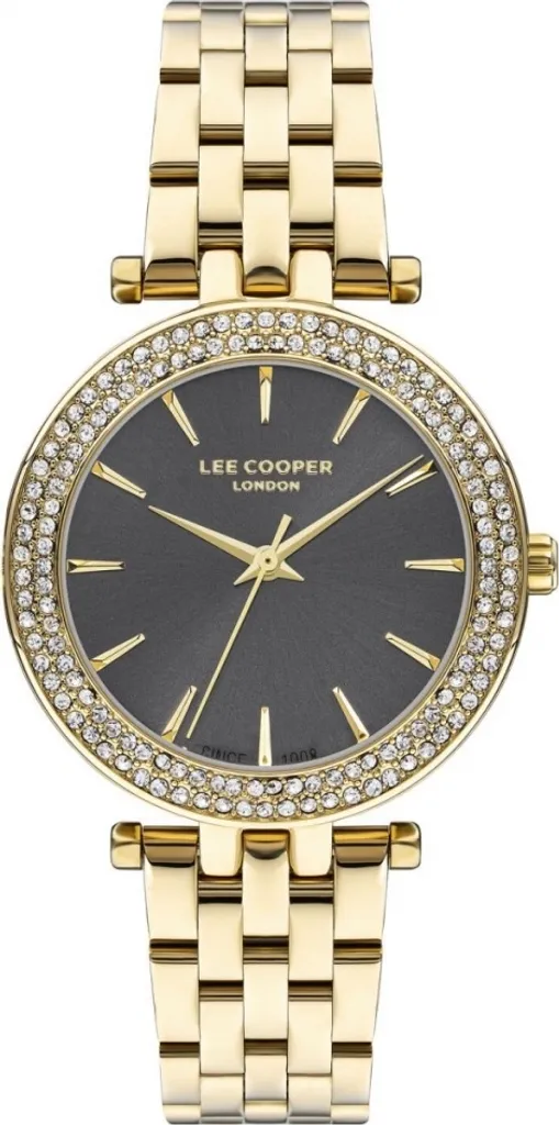 Montre femme Lee Cooper LC07864.160 dorée : accessoire chic et durable