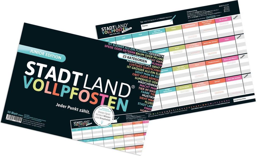 Denkriesen STADT LAND VOLLPFOSTEN JUNIOR EDITION ab 9 Produktbild 