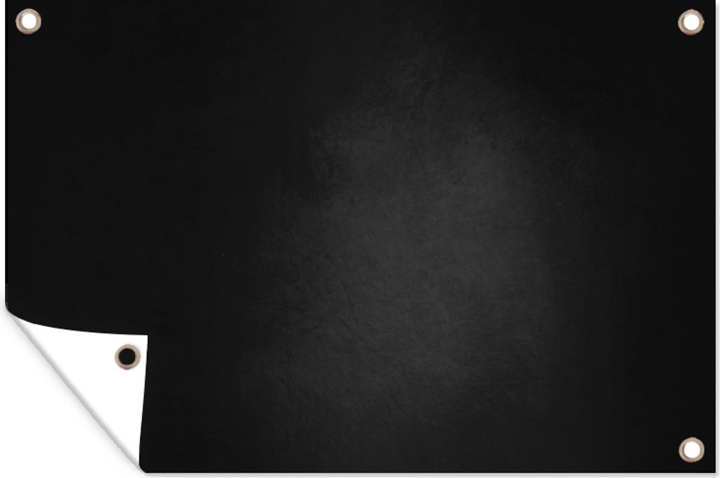 MuchoWow 60x40 cm Outdoor-Poster Gartendeko Sichtschutz Garten Poster für den Garten Beton - Schwarz - Grau - Strukturiert - Industriell