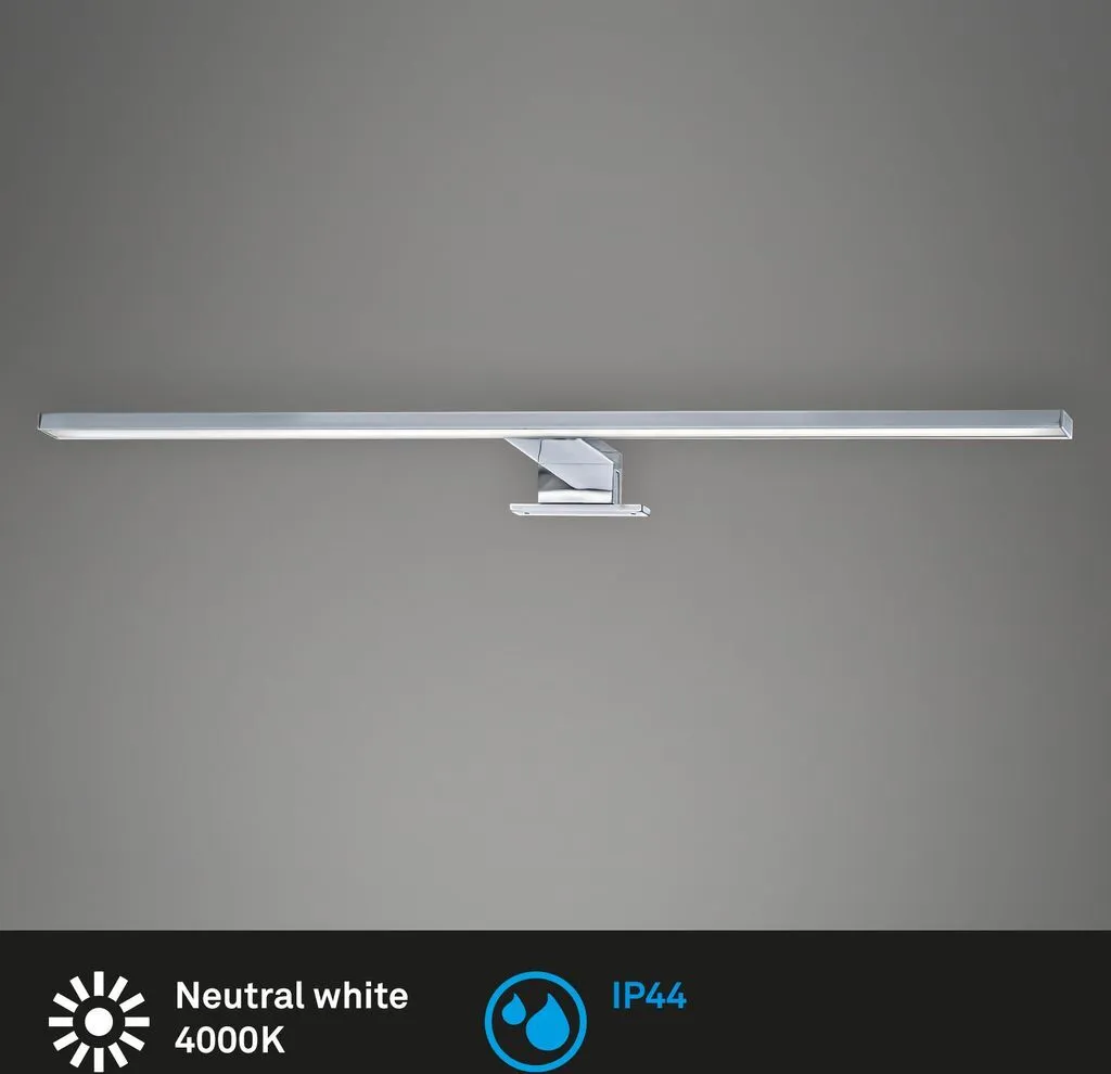 Réglette LED IP44 pour miroir de salle de bain : fini l'ombre ! 60cm