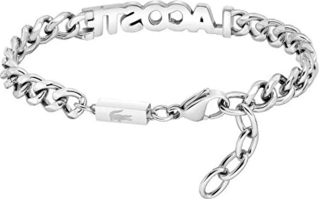 Gourmette homme en acier Script 2040476 - Accessoire de mode masculin