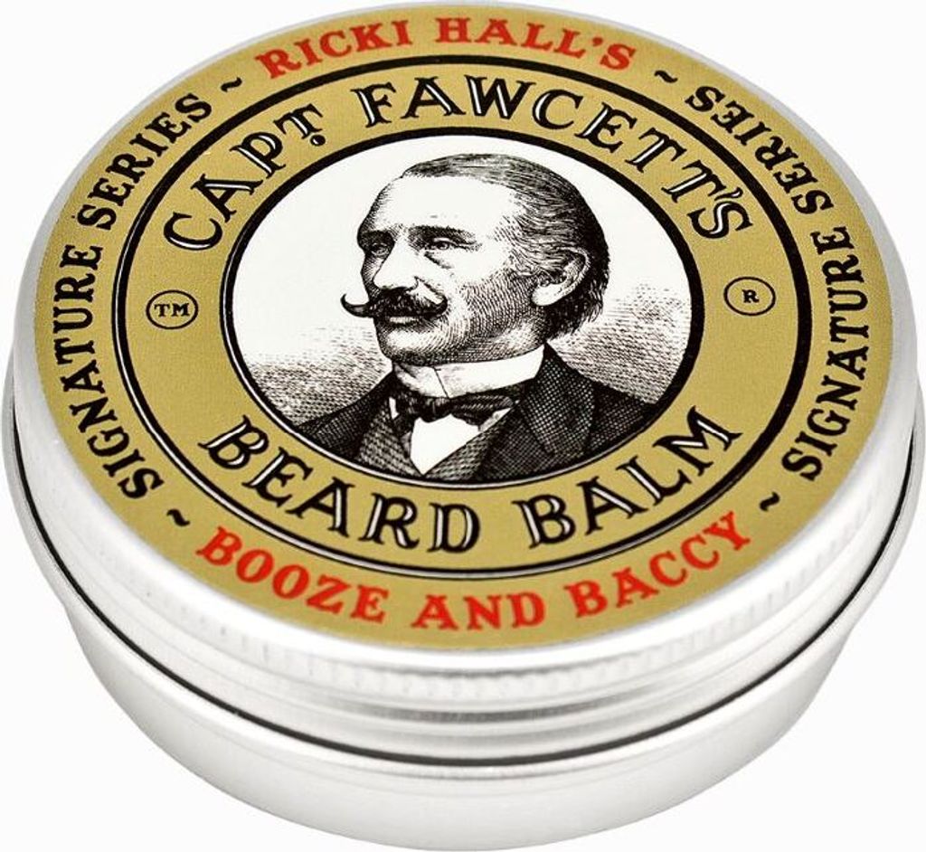 Captain Fawcett Beard Balm Booze Baccy by Ricki Hall 60ml