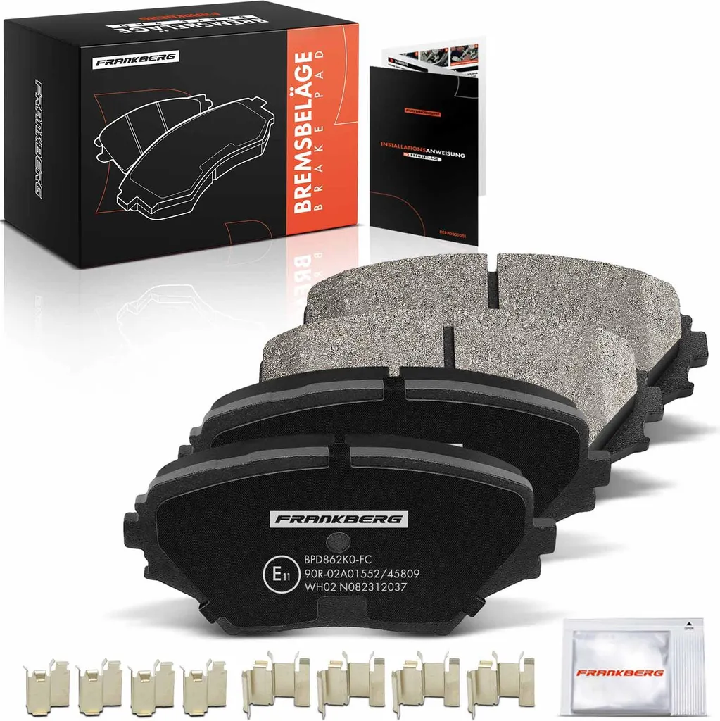 Stop Sifflements : Plaquettes de Frein Avant pour Toyota RAV 4 II A2 4X
