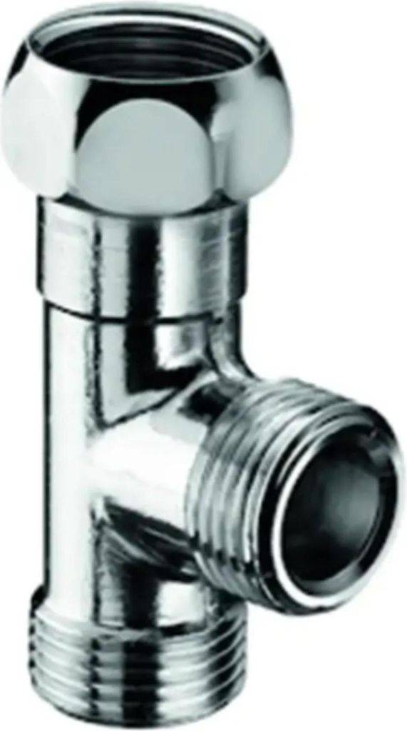 Schell T-Stück, Überwurfmutter DN 10 G 3/8 IG, 2x DN 10 G Produktbild 