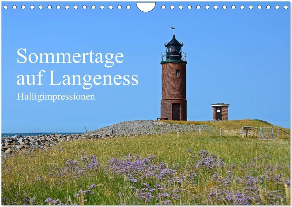 Sommertage auf Langeness (Wandkalender 2026 DIN A4 quer), CALVENDO Monatskalender