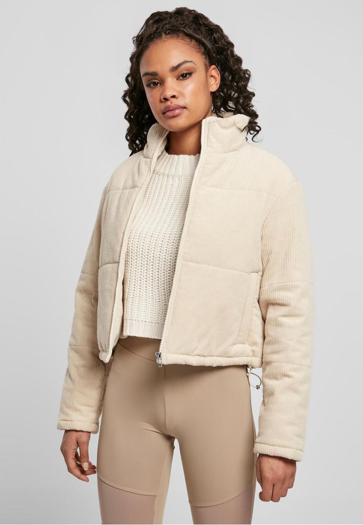 Urban Classics Ladies - KORD Puffer Jacke sand beige - 4XL Produktbild 