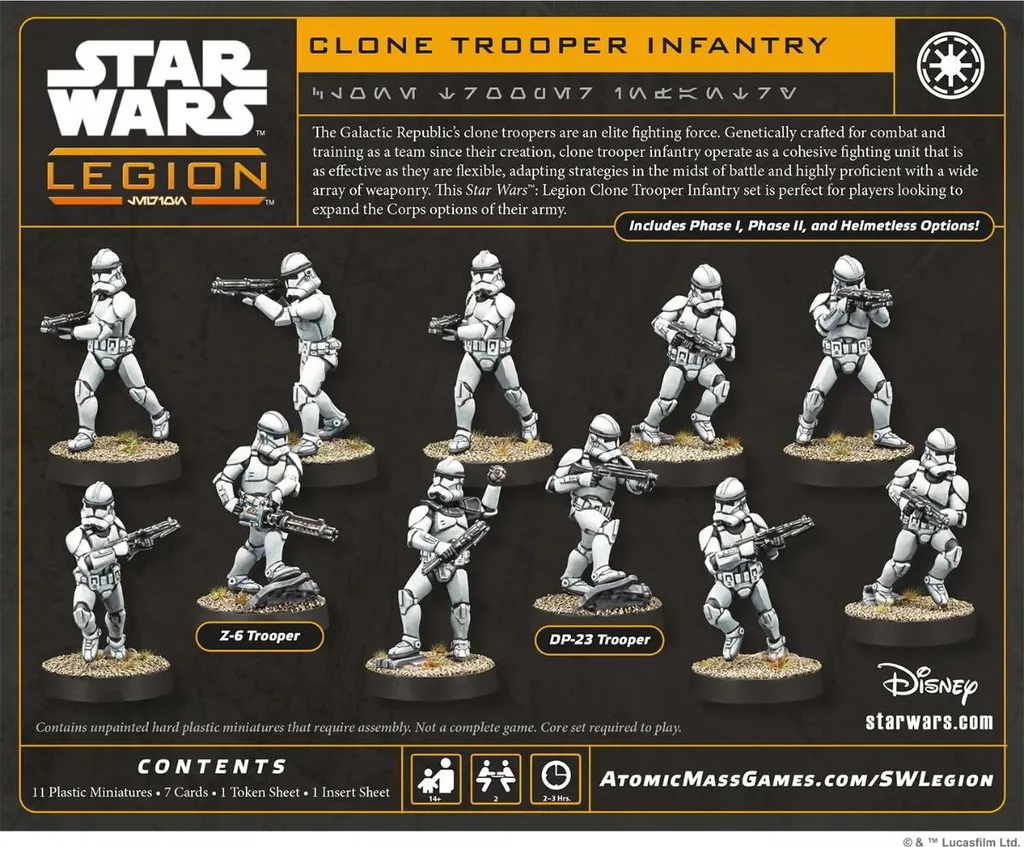 Extension Figurines Star Wars Legion : Unité de Troupes de Clone (Version FR) - 4