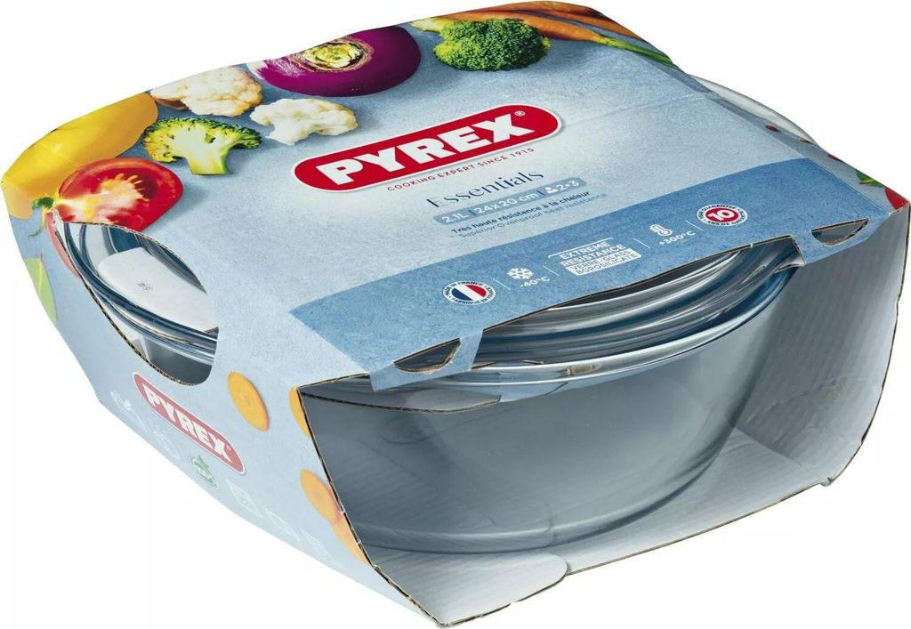 Casserole avec verre de cuisson Pyrex 18,5 cm Image du produit 