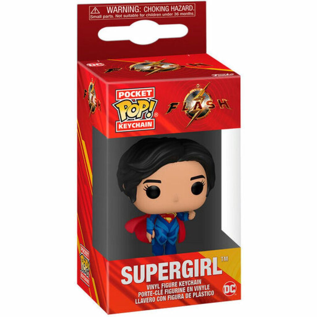 Funko Pocket POP! Keychain - The Flash & Supergirl Figurka Obrázok produktu 