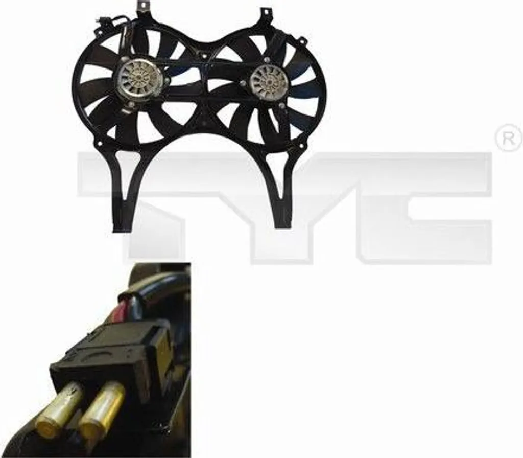 Ventilateur de radiateur silencieux haute performance Classe E