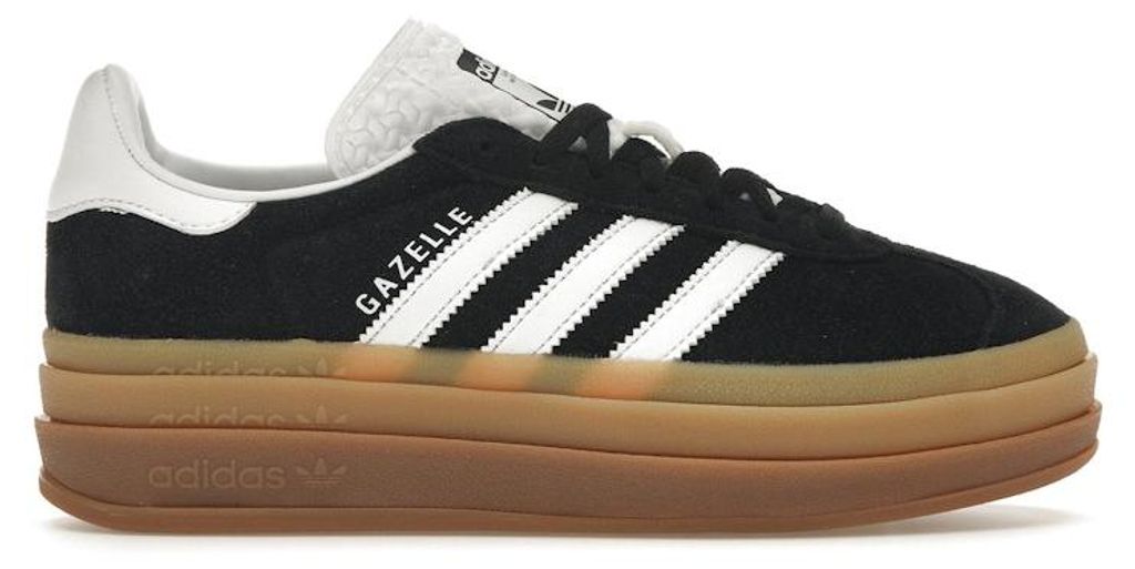 adidas Gazelle Bold Black White Gum (Women's) - EU 39 1/3 Produktbild 