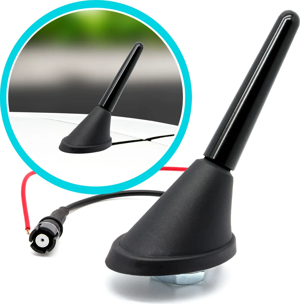 ALANT-CISX-23S antenna per auto vera antenna di ricambio di qualità radio AM /FM bee sting vite del montante nel tipo 23cm dimensioni S