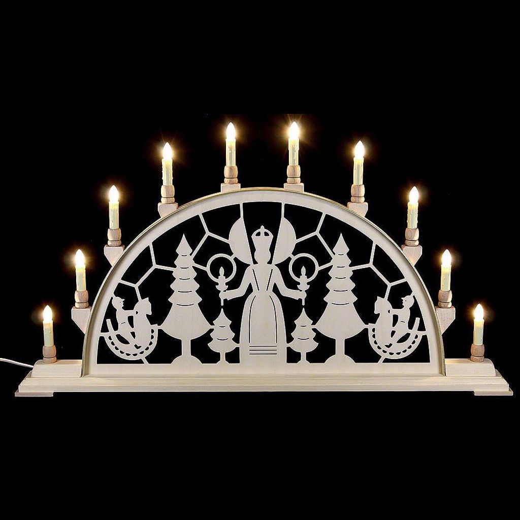 Schwibbogen Weihnachtsengel (78cmx42cm) von Manufaktur Seidel