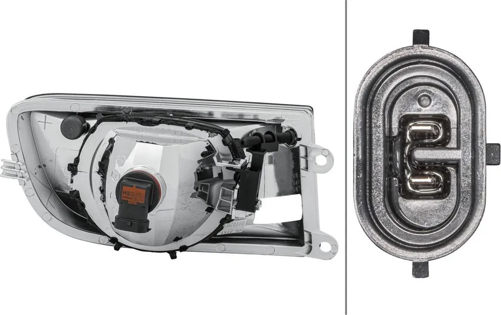 Phares antibrouillard HELLA haute performance avec verre de précision - 2