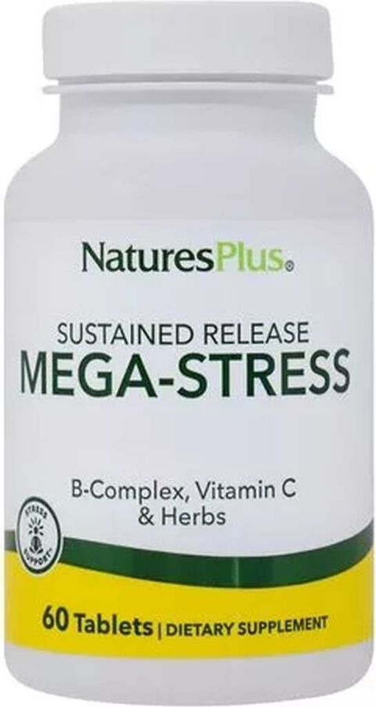 Natures Plus Mega-Stress Complex - 60 Tabletten