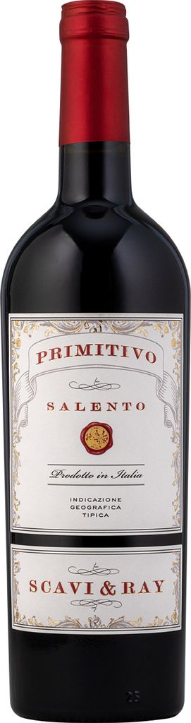 Scavi&Ray Primitivo Salento IGT (1x0.75l Flasche) Image du produit 