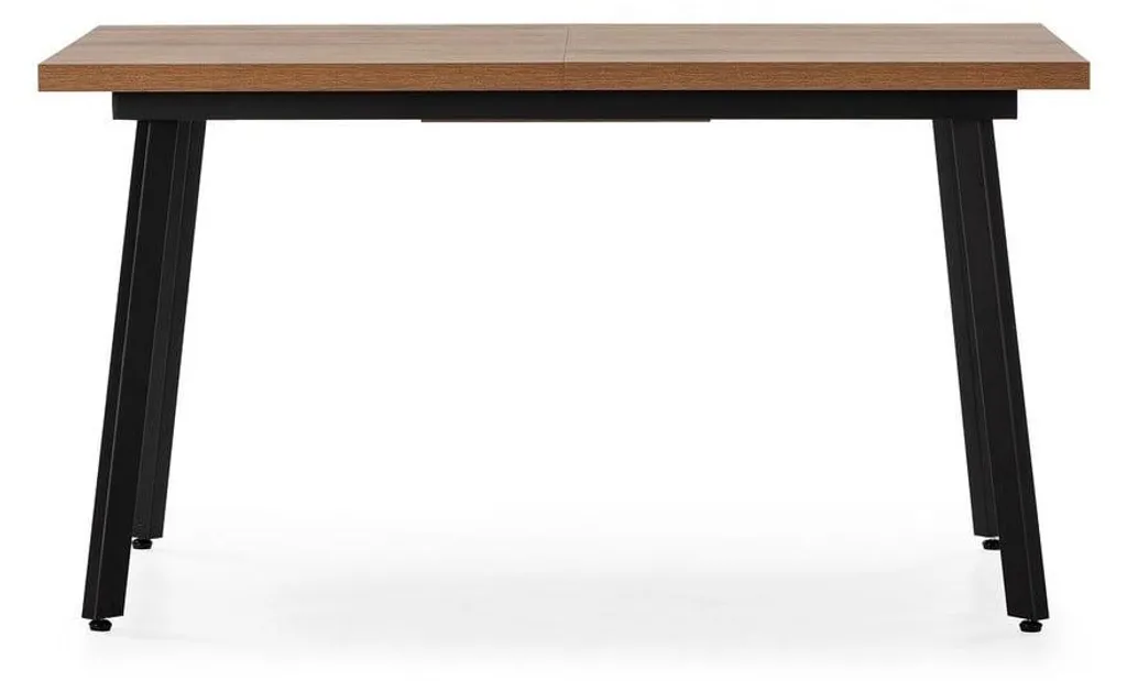 Table à manger gain de place extensible 138-178 cm chêne foncé