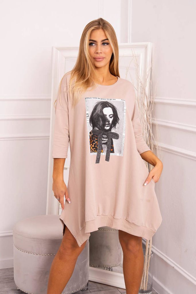 Kesi Minikleid für Frauen Clanor beige Universal