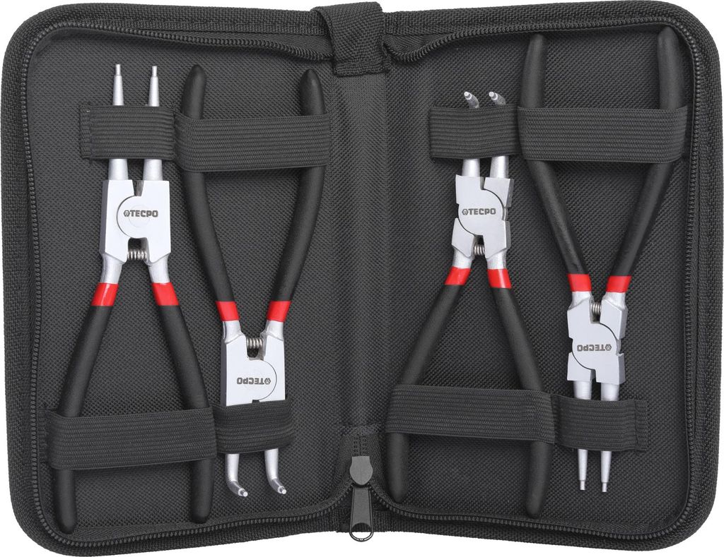 TECPO Sprengring- Seegerringzange Set 175 mm