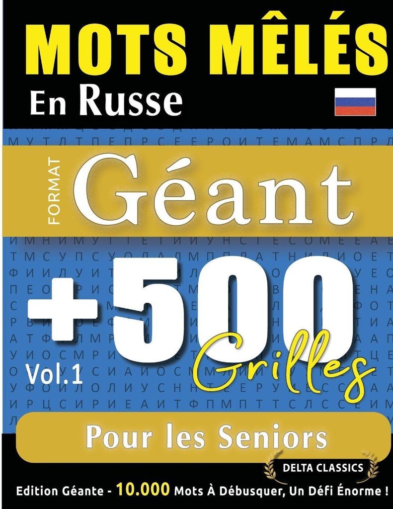 Mots Mêlés En Russe Format Géant