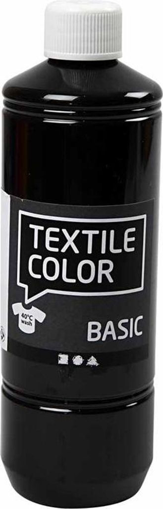 Peinture pour textiles, noir, 500 ml/ 1 bt Image du produit 