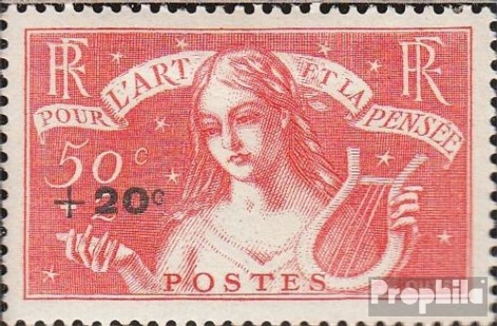 Briefmarken Frankreich 1936 Mi 335 (kompl.Ausg.) gestempelt Wohltätigkeit
