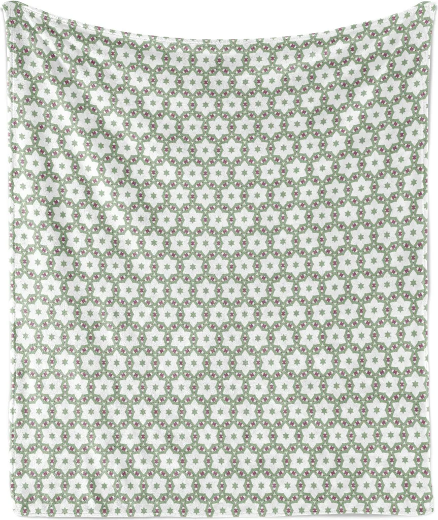 Plaid ABAKUHAUS Design Orientale 175x230 | Morbida Flanella Moderna