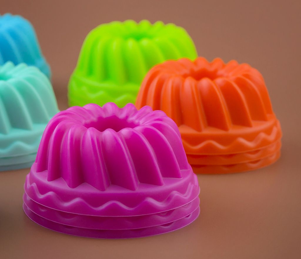 PRECORN Silikon Mini Gugelhupfform - 24er Set Produktbild 6