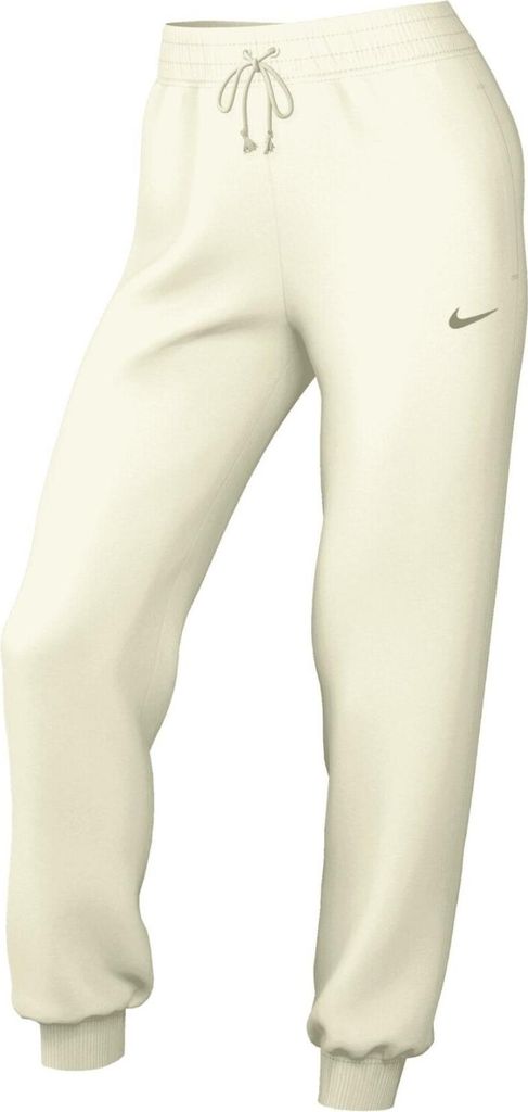 Nike Phoenix Fleece Jogginghose für Damen, Farbe:Crem, Größe:XL